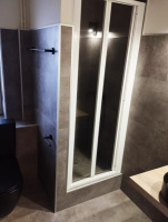  Obklad koupelny vinylem Bukoma Stone uClick XL Beton Kámen Šedohnědý 21